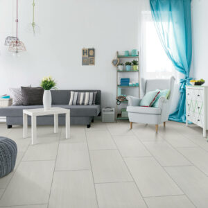 Tile flooring for living room | CarpetsPlus of Steamboat Springs