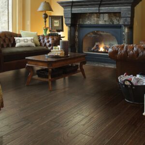 Living room Hardwood flooring | CarpetsPlus of Steamboat Springs
