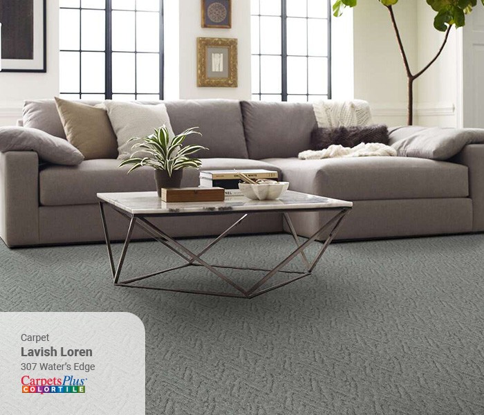 Living room carpet floor | CarpetsPlus of Steamboat Springs