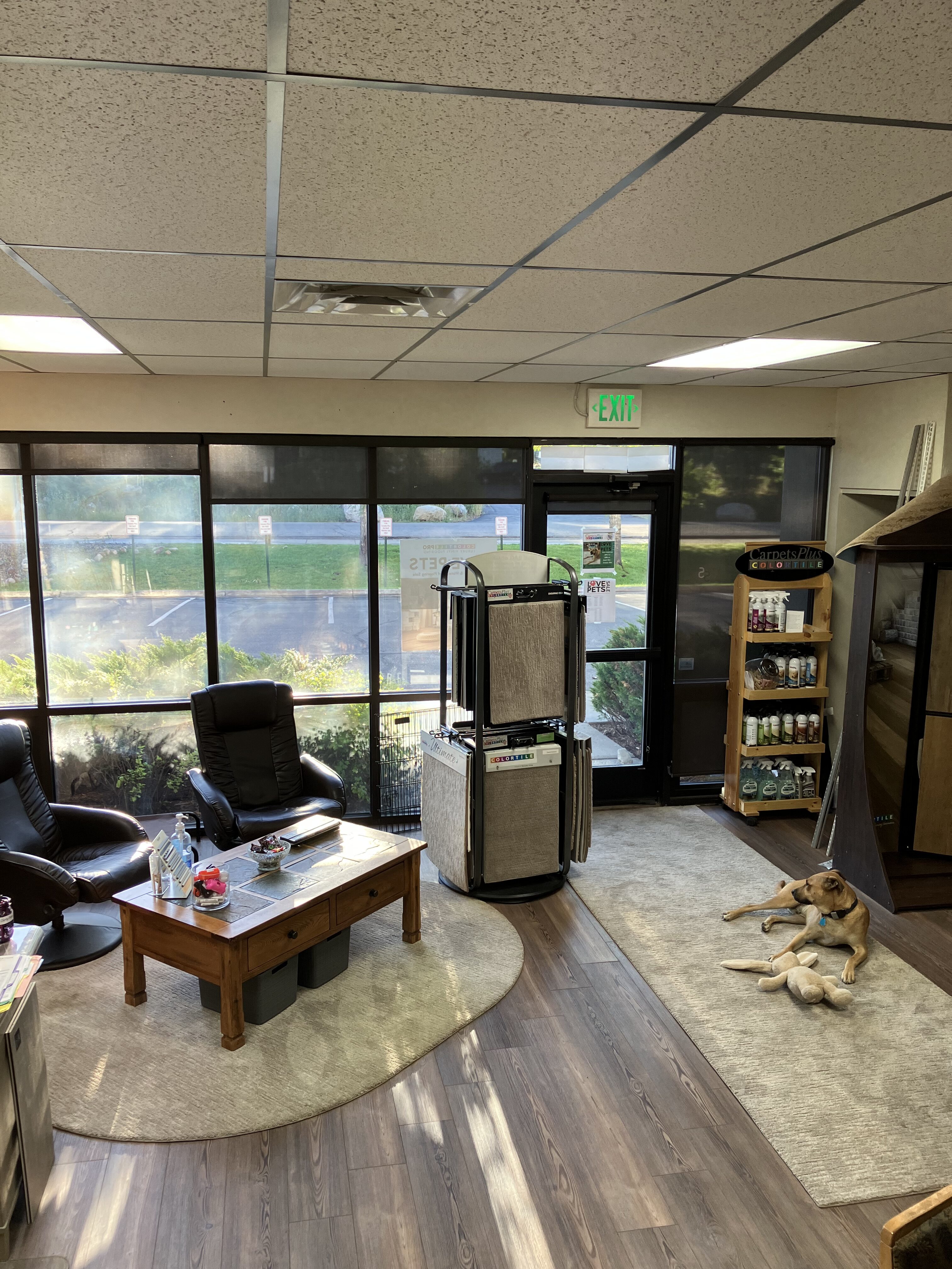 Variety of flooring products at steamboat showroom | CarpetsPlus of Steamboat Springs